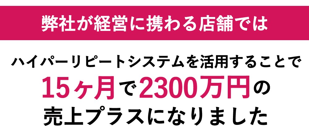 新規のお客様を増やして常連化させる最強の仕組みの作り方